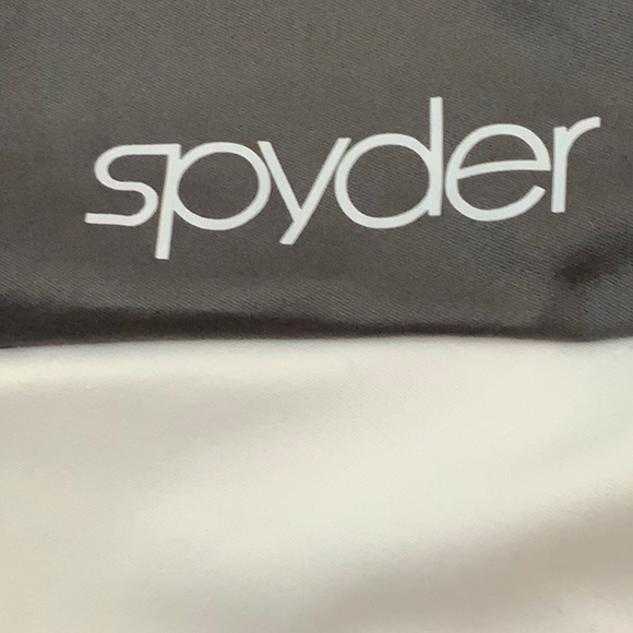 Spyder CYCLING HOODED top - Grey/Wht/Pink - Picture 8 of 14